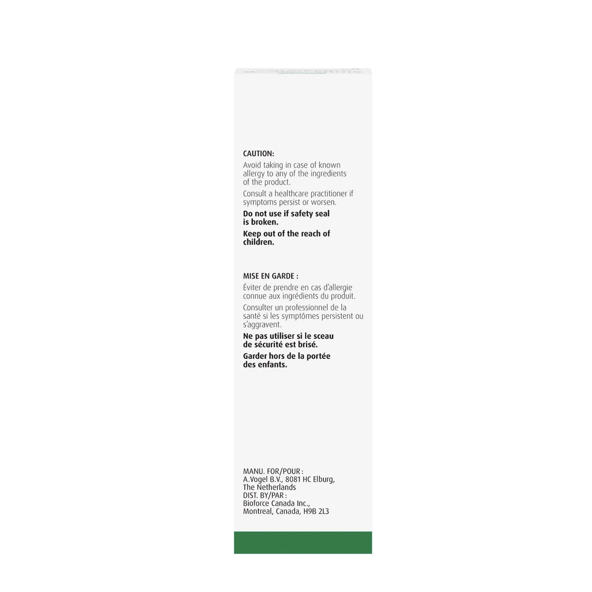 Vaporisateur nasal - Congestion des Sinus - Junior Âge 1 an et + A.Vogel - 20ml