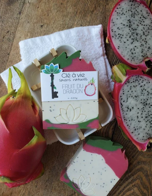 Savon naturel Cé à Vie - Fruit du dragon - Meilleur vendeur