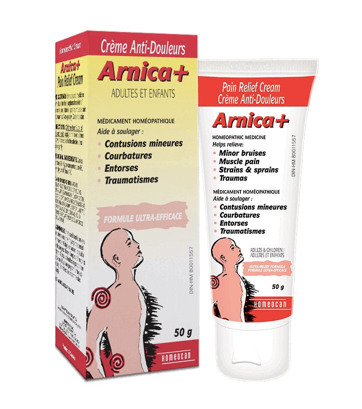 Crème anti-douleurs Arnica + Homéocan - 50g