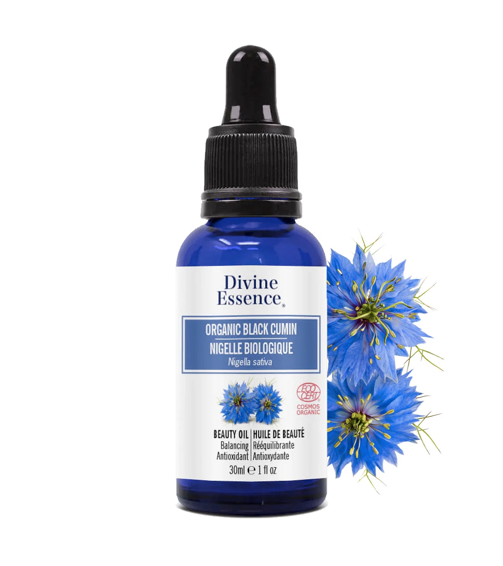 Huile de Nigelle (Cumin Noir) biologique - Divine Essence - 30ml