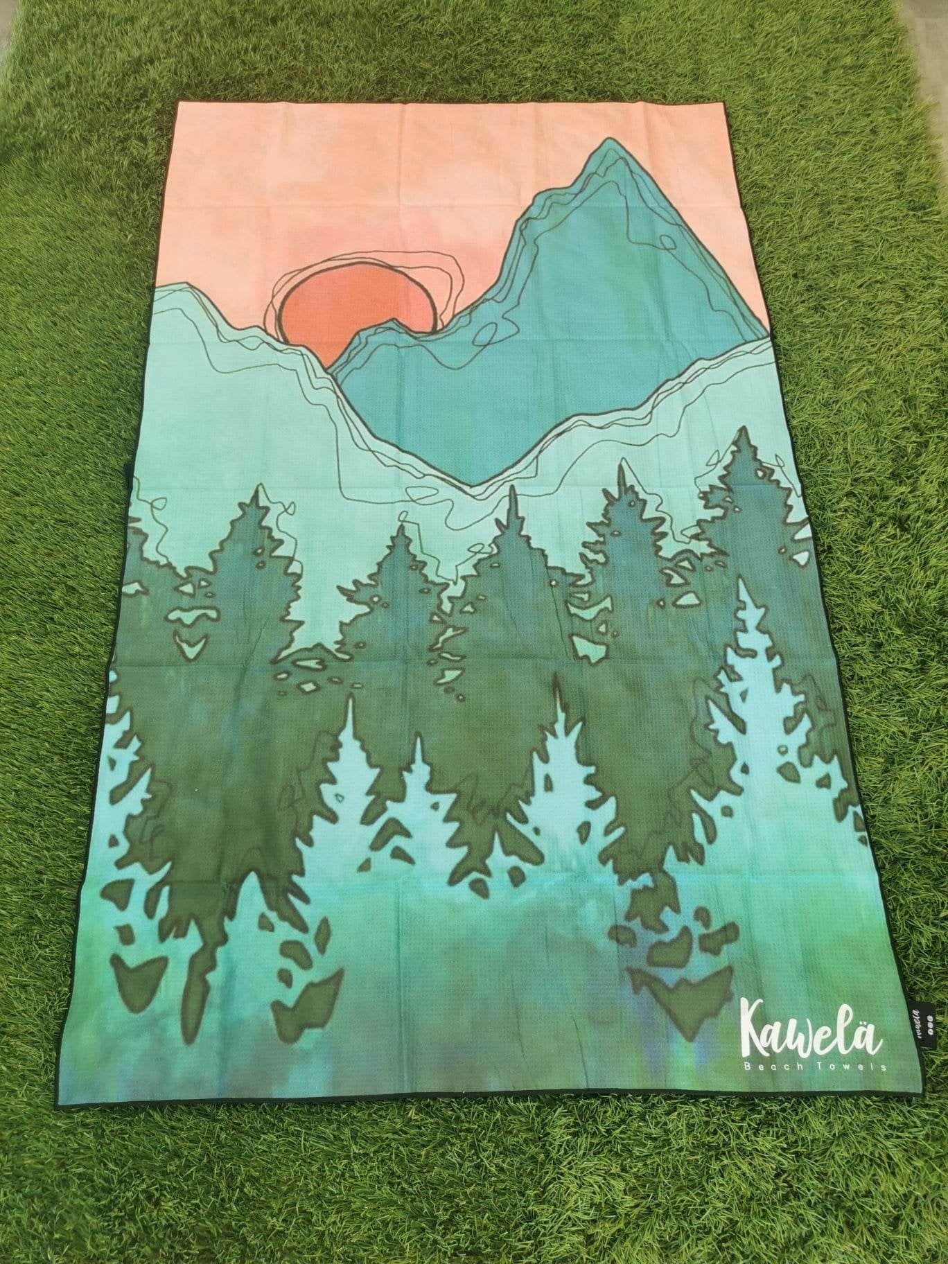 Serviette en microfibre - Kawelä - Fairweather - (ARTICLE DISPONIBLE SUR COMMANDE)