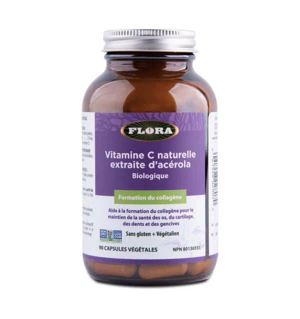 Vitamine C Acérola biologique - Flora - capsules