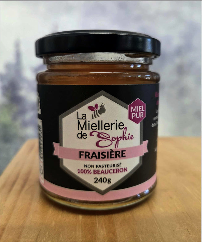 Miel de Fraisière - La Miellerie de Sophie - 240g