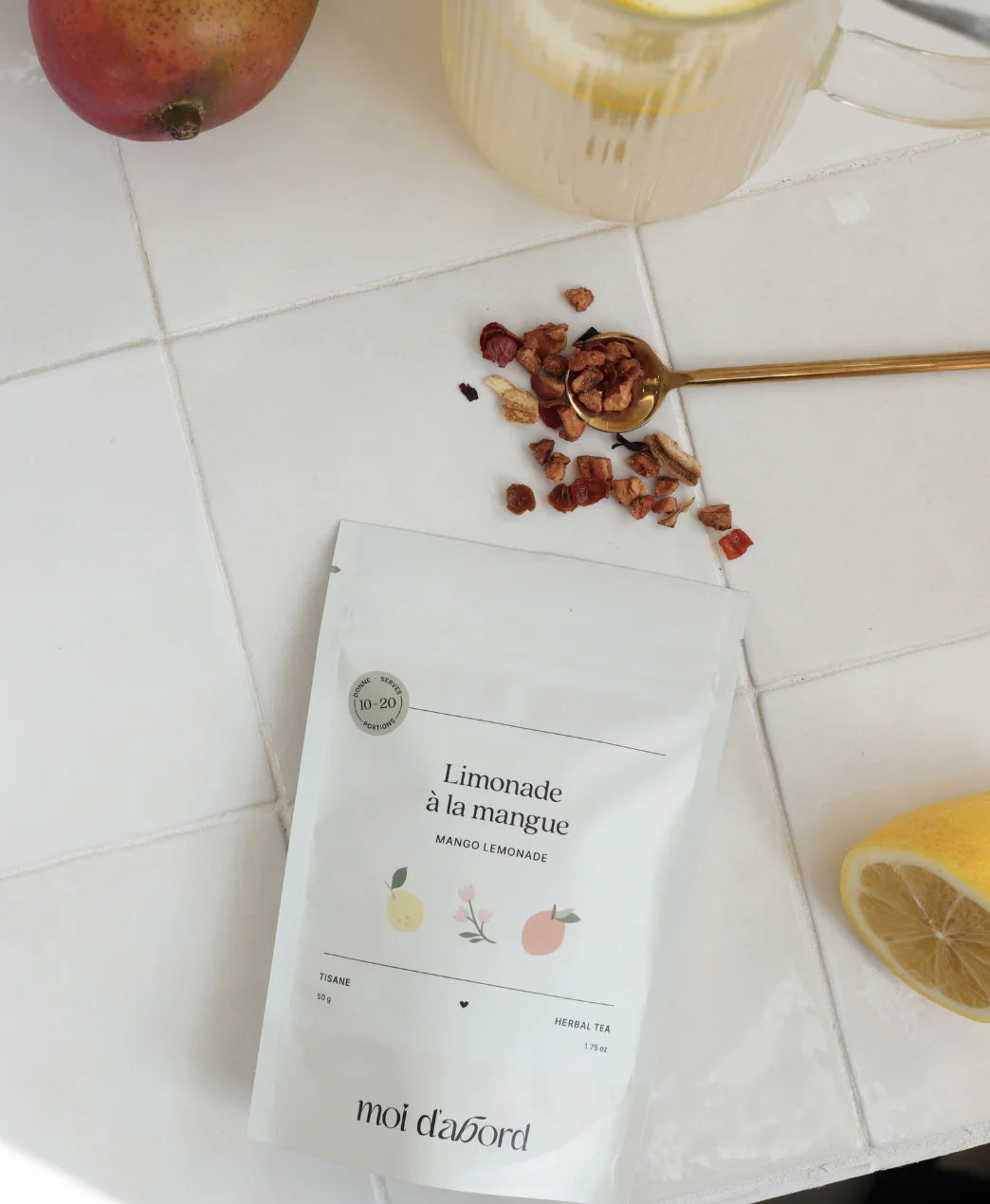 Tisane - Limonade à la mangue - Moi D'abord - 50g