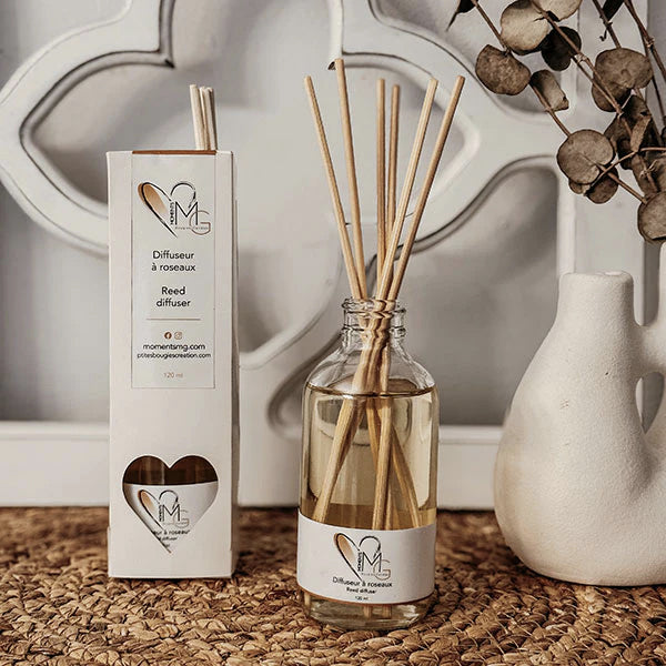 Diffuseur à roseaux - Carambole et Aloès - Moments MG - 120ml