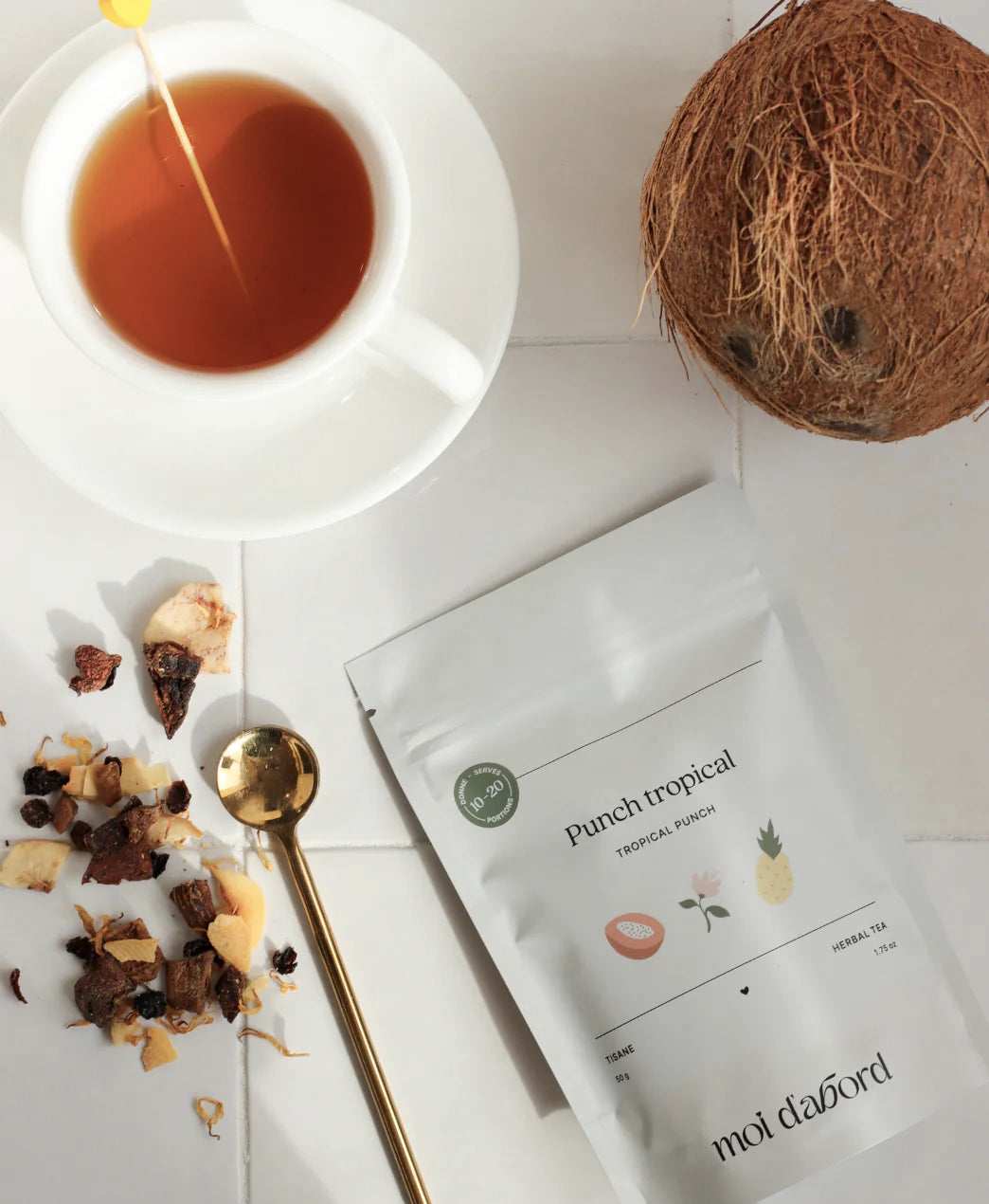 Tisane - Punch tropical - Moi D'abord -50g