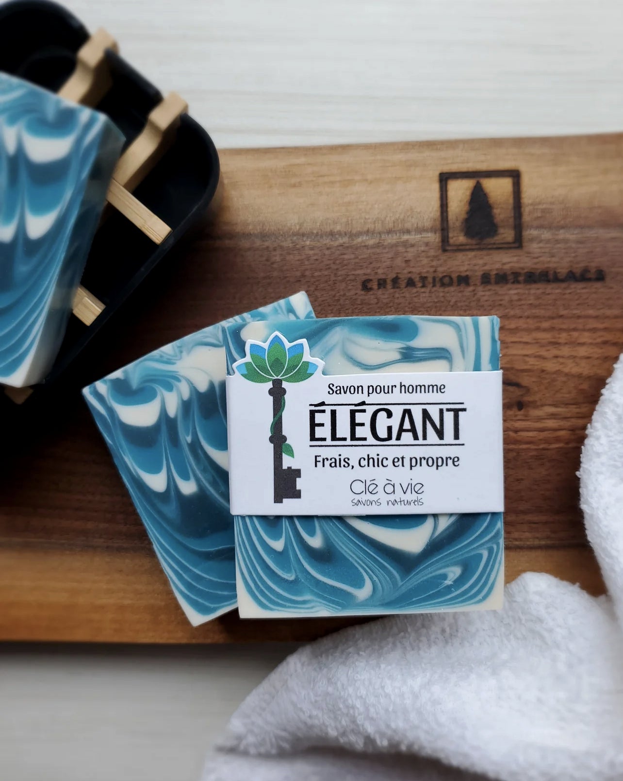 Savon naturel Clé à vie - Pour hommes - Élégant