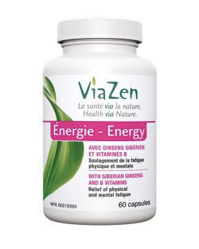 Énergie - ViaZen - 60 capsules