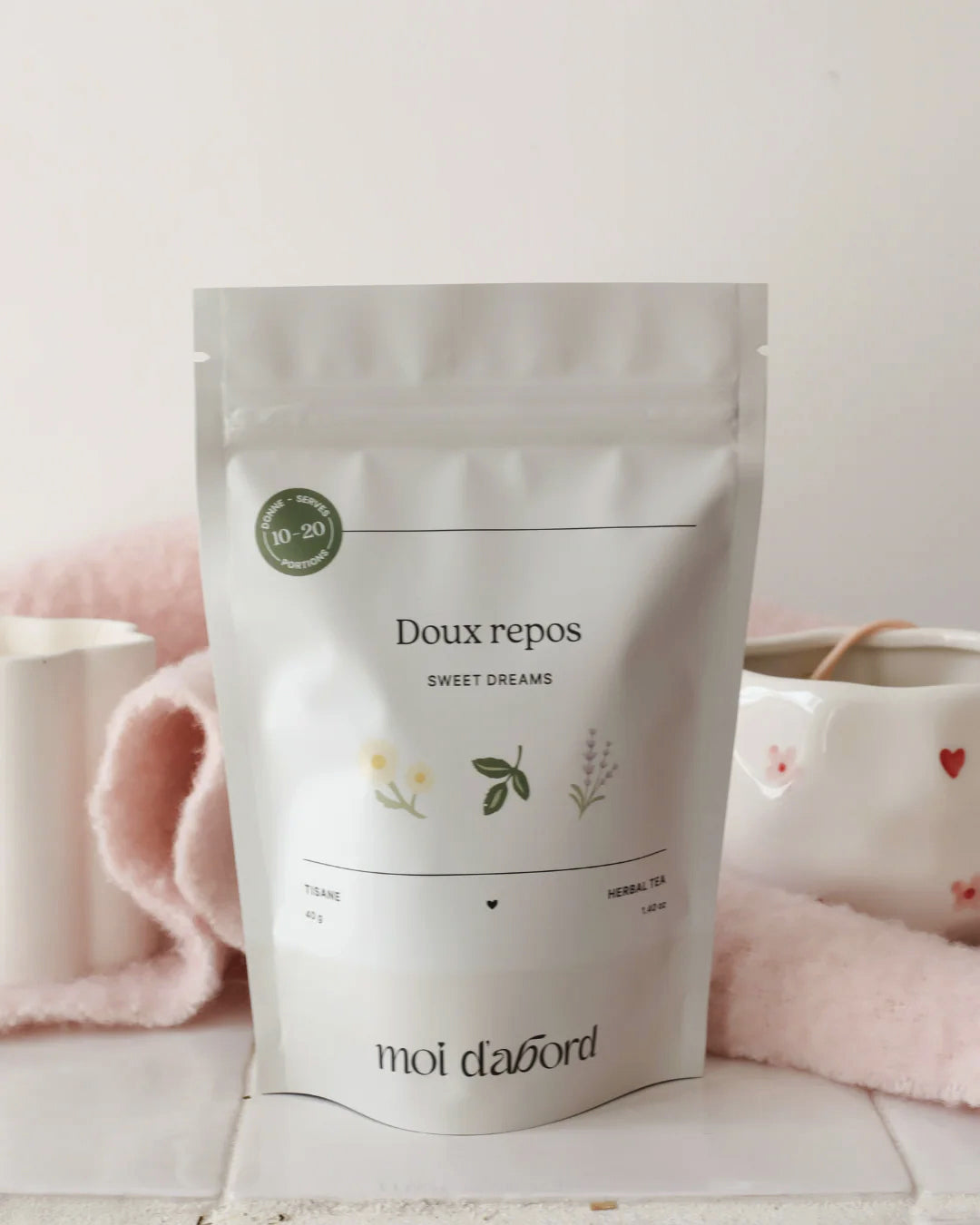 Tisane Doux Repos - Lavande & Camomille - Moi D'abord - 40g