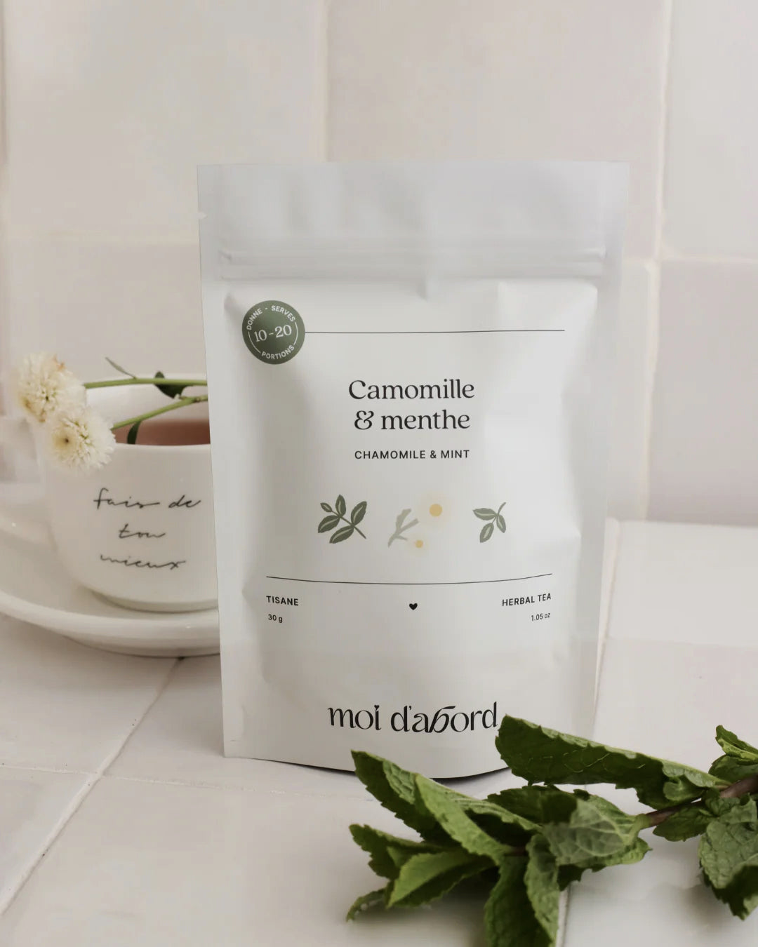 Tisane Menthe & Camomille - Moi D'abord - 30g