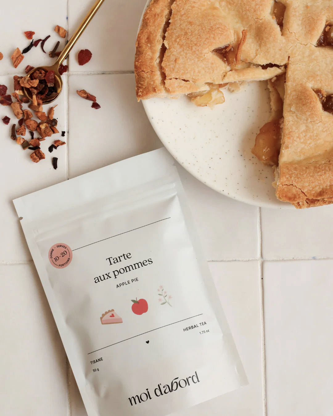 Tisane Tarte aux pommes - Moi D'abord - 50g