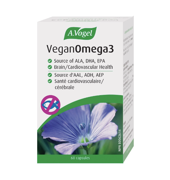 VeganOmega3 - Omega 3 végétal - A.Vogel - 60 capsules