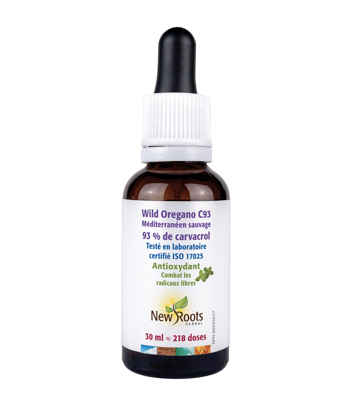 Wild Oregano C93 - Huile d'origan - New Roots - 30ml