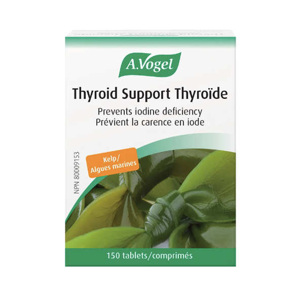 Support Thyroïde - Iode - A.Vogel - 150 comprimés