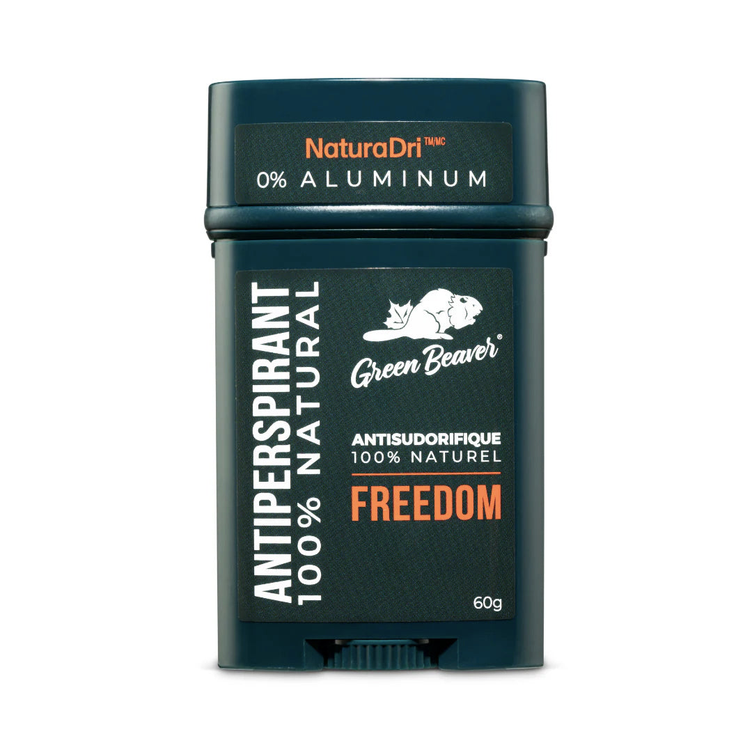 Anti-sudorifique naturel sans aluminium pour hommes - Freedom - Green Beaver - 60g