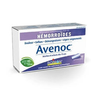 Avenoc - Hémorroïdes - Boiron - 10 suppositoires