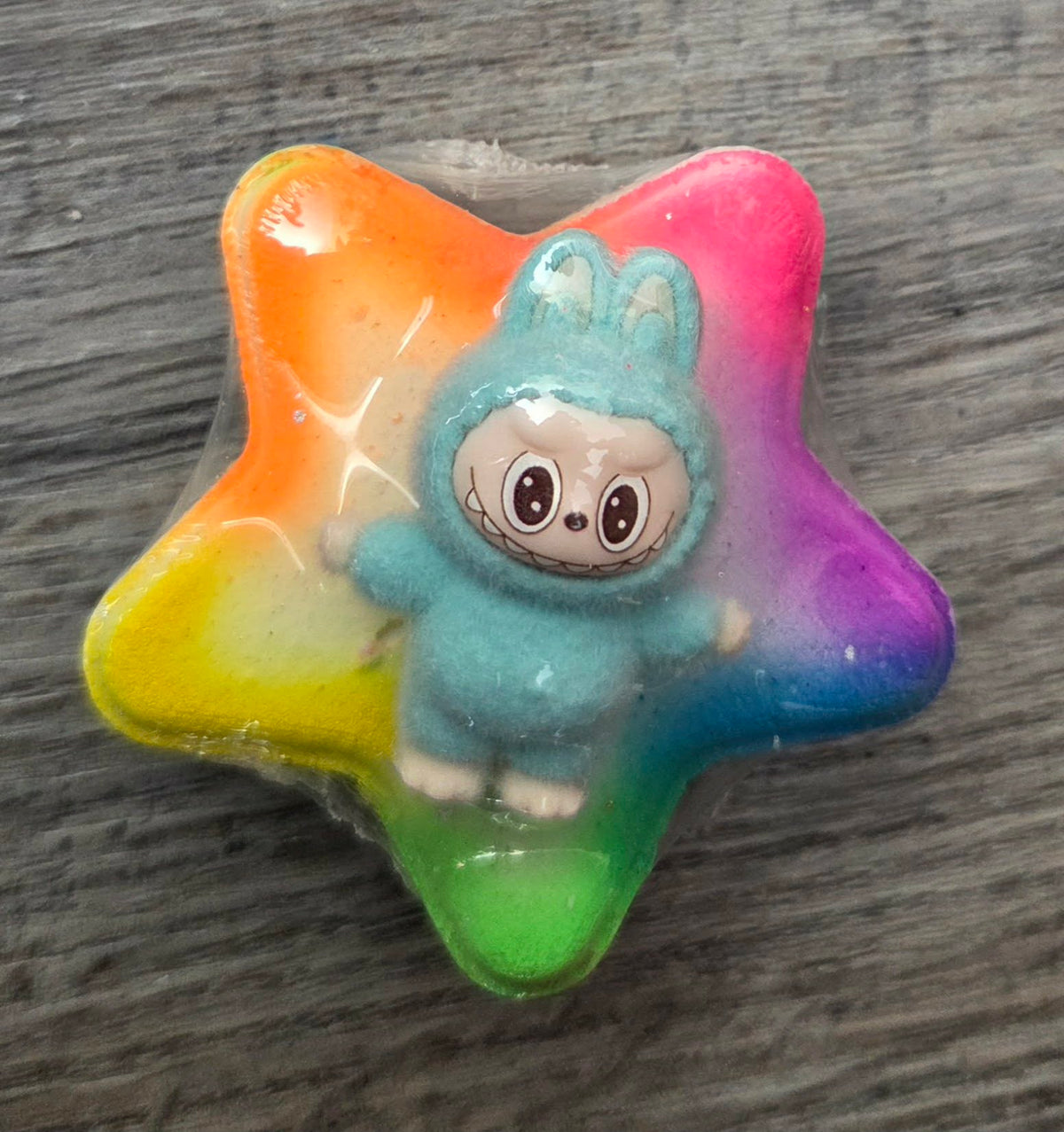 Bombe de bain effervescente - Labubu - Melon et abricot