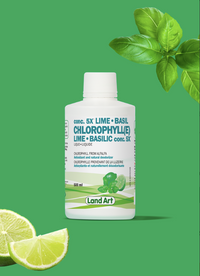 Chlorophylle 5X - Land Art - 500ml - Lime & Basilic - **PRODUIT DISPONIBLE SUR COMMANDE**