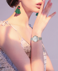 Montre Shengke pour femmes cuir beige