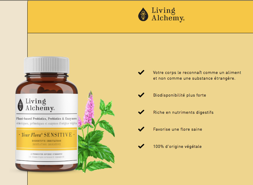 Votre Flore Sensible - Living Alchemy - 60 capsules