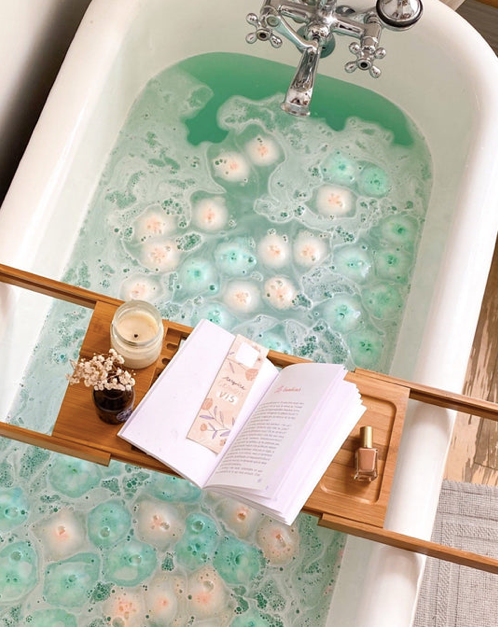 Cubes de bain effervescents - Concombre & Melon - Moi D'abord