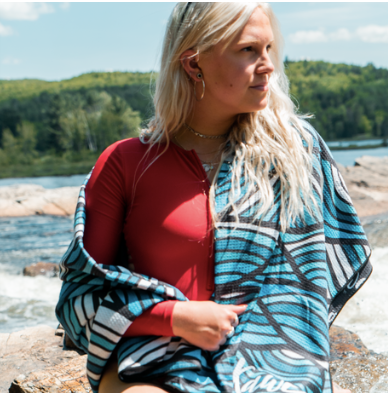 Serviette en microfibre - Kawelä - Jacksonville -  (ARTICLE DISPONIBLE SUR COMMANDE)