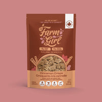 Céréales santé, protéines et fibres prébiotiques - Croquants à la cannelle - Cinnamon Crisps - Farm Girl - 280g