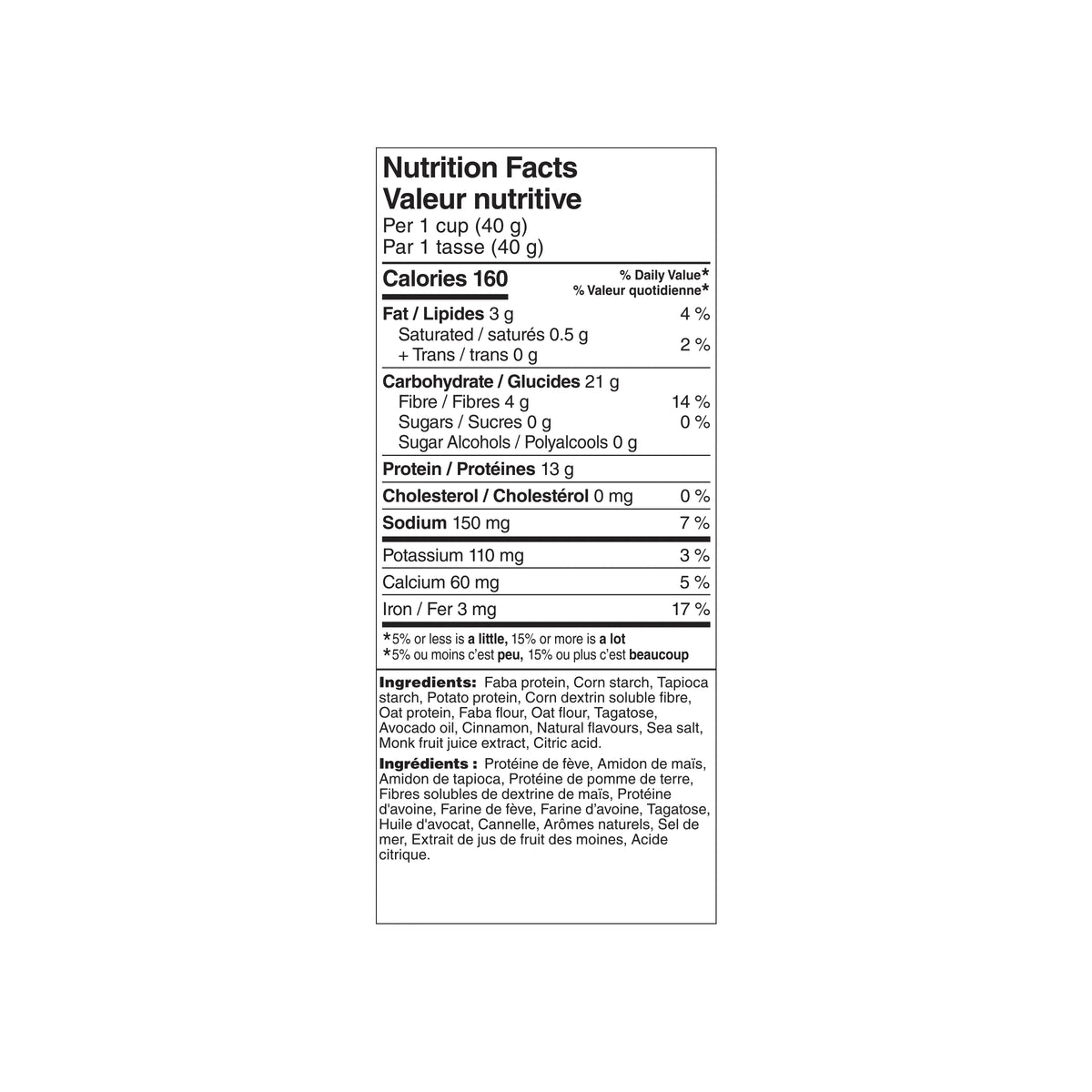 Céréales santé, protéines et fibres prébiotiques - Croquants à la cannelle - Cinnamon Crisps - Farm Girl - 280g