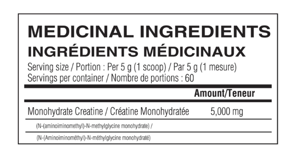Créatine monohydrate micronisée - Believe Supplements - 300g ou 800g