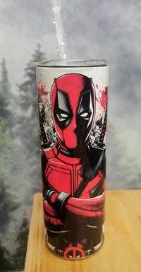 Gourde isotherme sport 20 oz. - Deadpool Super-Héros