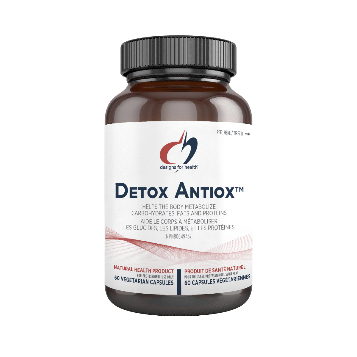 Detox Antiox - Designs for Health - 60 capsules