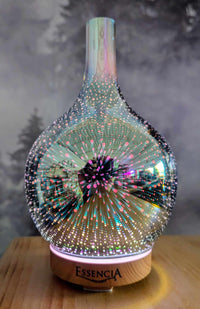 Diffuseur d'aromathérapie - Effet 3D en verre - Essencia