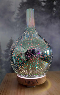 Diffuseur d'aromathérapie - Effet 3D en verre - Essencia