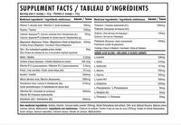 Electrolytes, vitamines et minéraux - Blue Freeze (Givré) - Nova Pharma - 250g