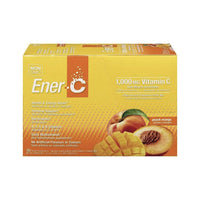 Mélange à boisson multivitaminé et électrolytes - Pêche Mangue - ENER-C - 30 sachets