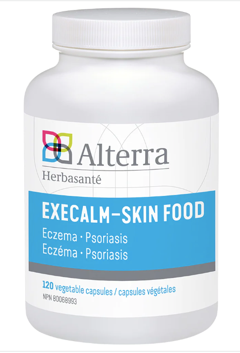 Execalm - Skin Food -  Alterra / Herbasanté - 120 capsules