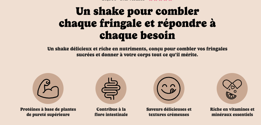 Protéines végétales - Boisson tout-en-un - Fudge au chocolat- Good Protein - 2 formats