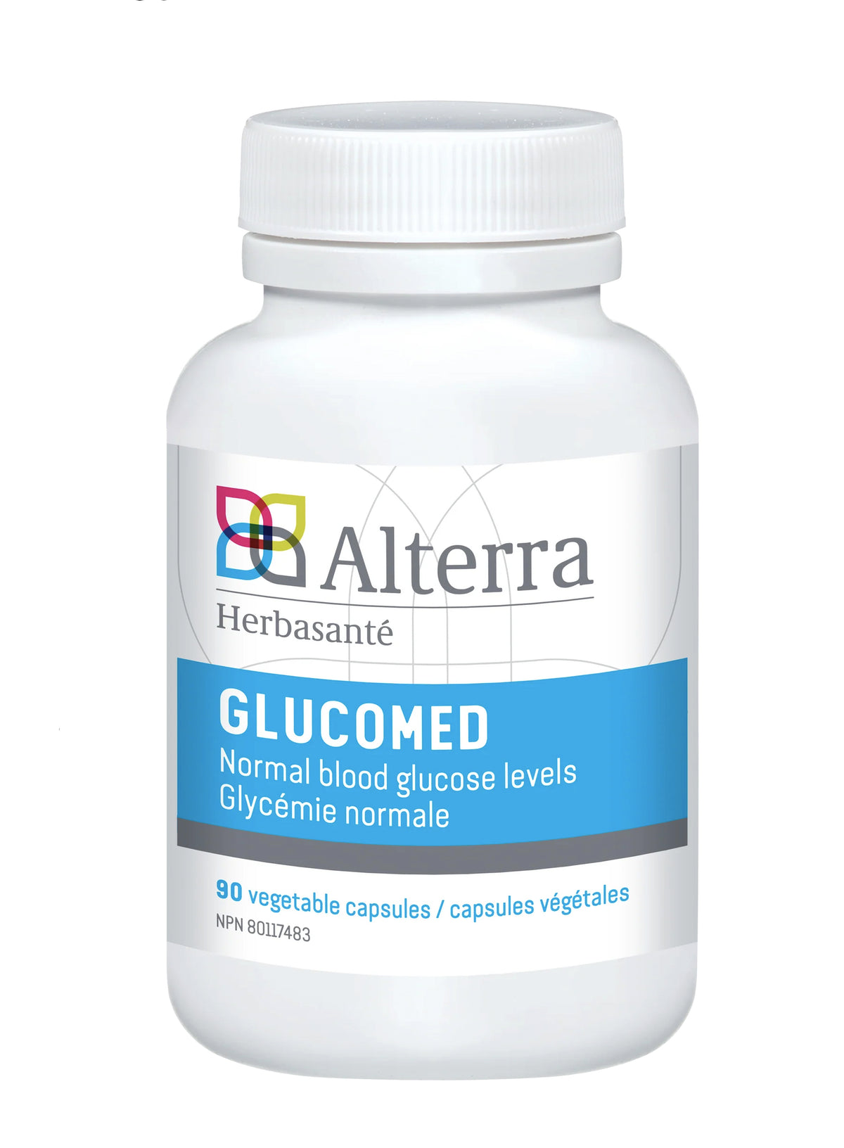 Glucomed - Glycémie normale - Alterra / Herbasanté - 90 capsules