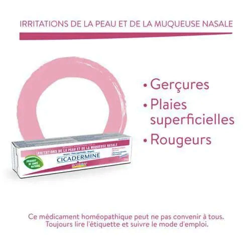 Cicadermine - Irritations de la peau et muqueuse nasale - Boiron