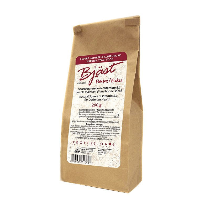 Levure naturelle (levure de bière) saccharomyces cerevisiae - Bjäst - 200g (flocons)