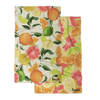 Linges à vaisselle en microfibre - Citrus Heights - Kawelä - Paquet de 2