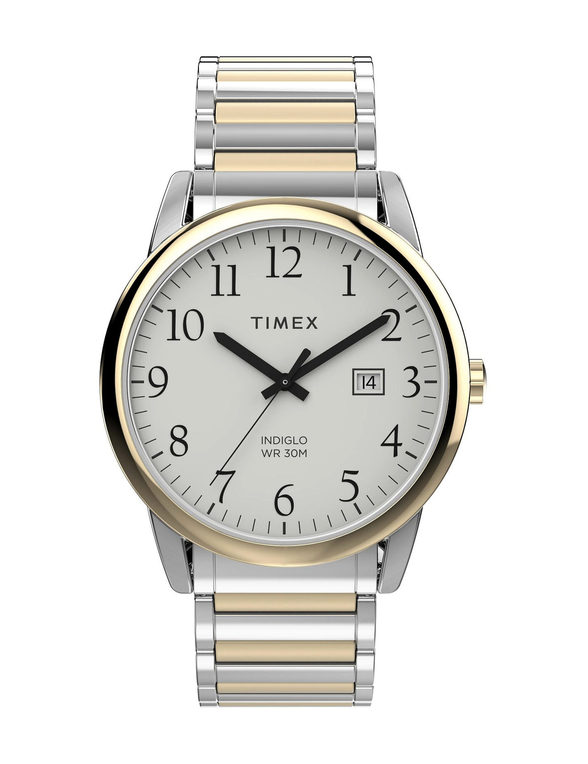 Montre Timex TW2W52100 pour hommes bracelet extensible 2 tons