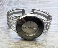 Montre bangle argent pour femmes