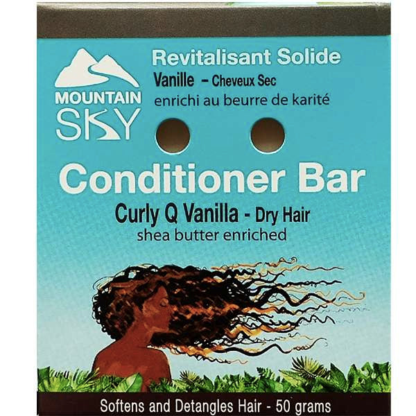 Revitalisant démêlant en barre - Mountain Sky - Vanille  ou Coconut - 50g