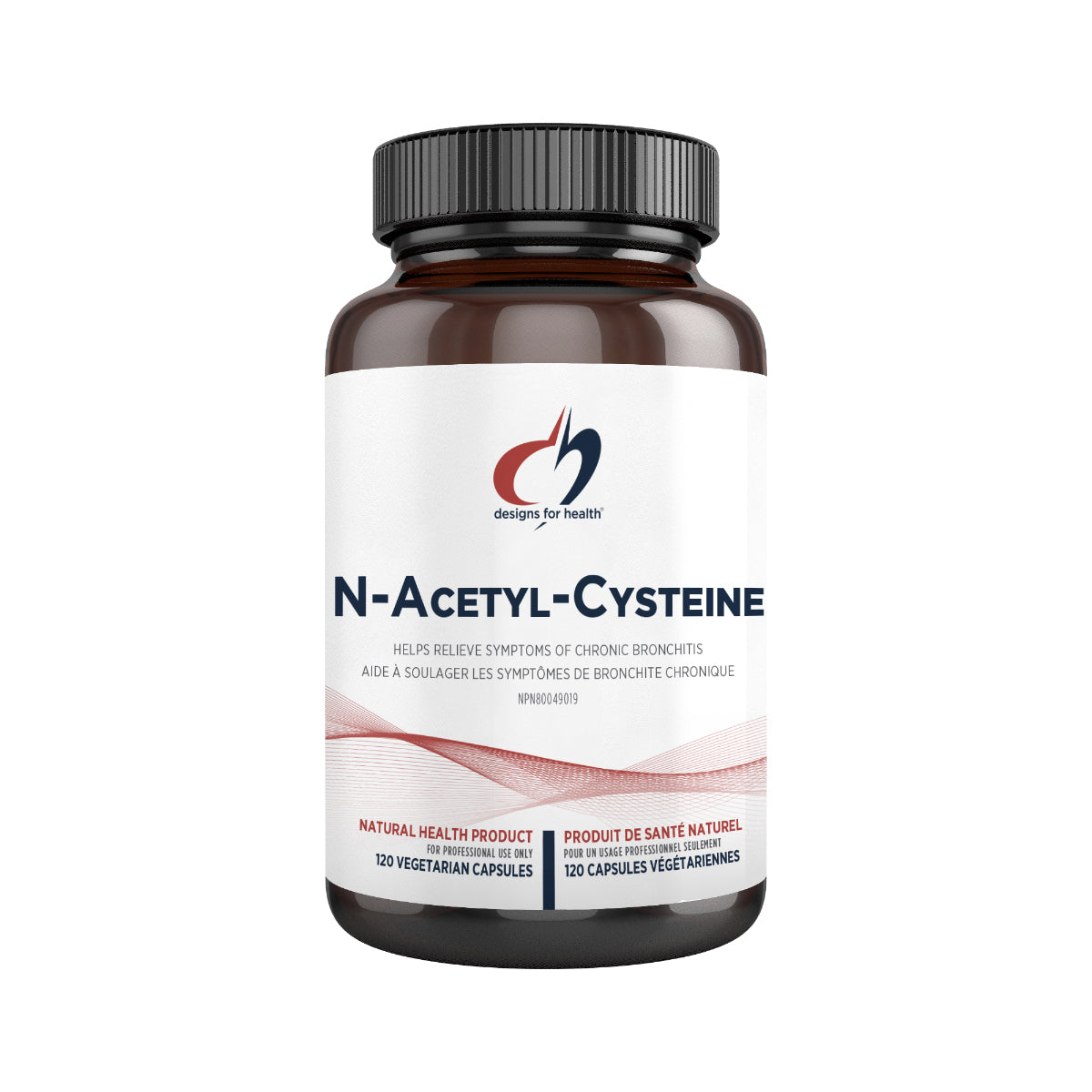 N-Acetyl-Cysteine - Designs for heath - 120 capsules