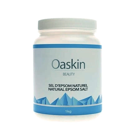 Sel d'Epsom naturel pour le bain - Oaskin - 1kg