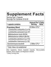 Ortho Biotic (probiotiques) - Ortho Molecular Products - 30 capsules