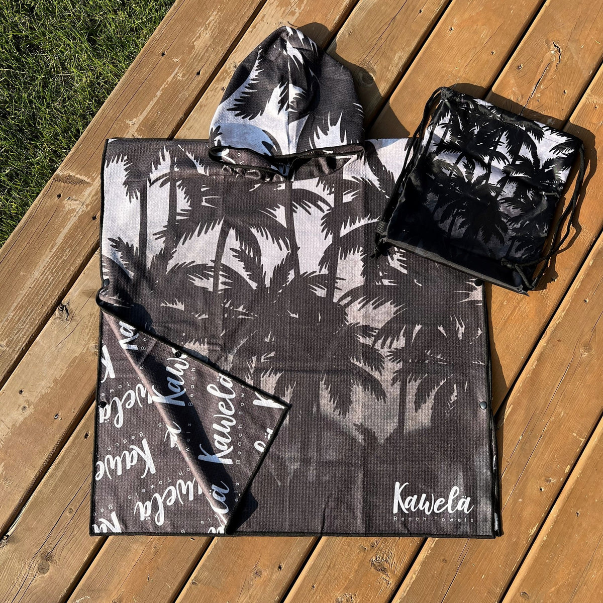 Poncho en microfibre pour enfants - Andros Town - Kawelä