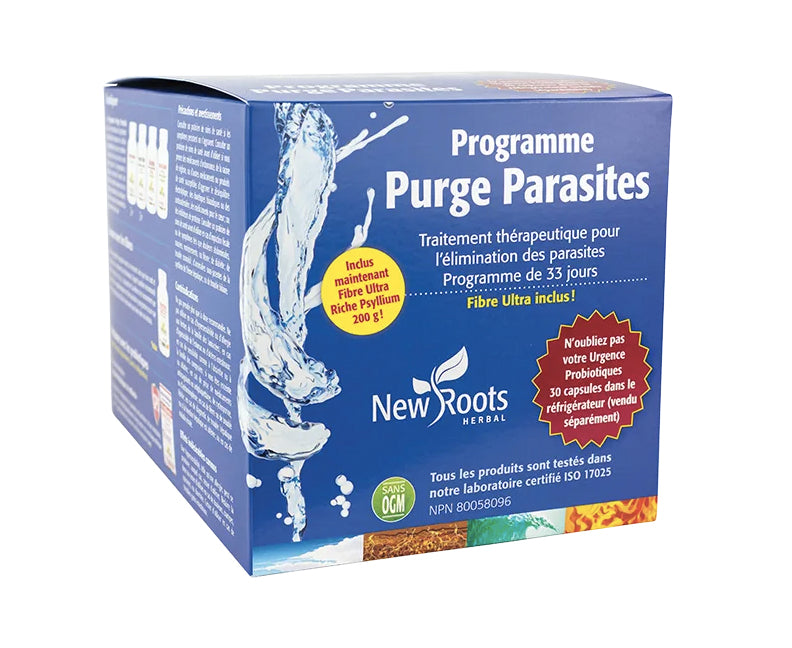 Programme Purge Parasites - 33 jours - New Roots - capsules