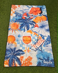 Serviette de plage en microfibre - Kawelä - Capri